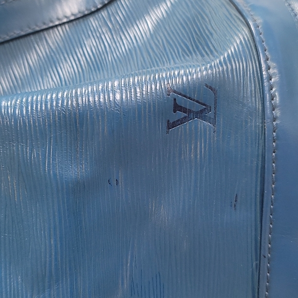 Louis Vuitton Blue Epi Leather Noe Bucket Bag - Picture 2 of 14